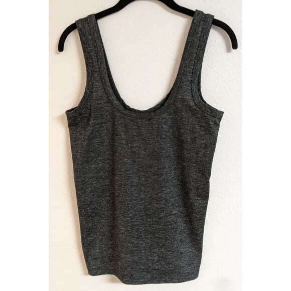 Women's prAna Black/White Sleeveless Houndstooth Workout Tank Top SM - Picture 1 of 6